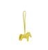 Hermès Rodeo PM Bag Charm, &pound;250, Accessories, Yellow, Leather, Front view